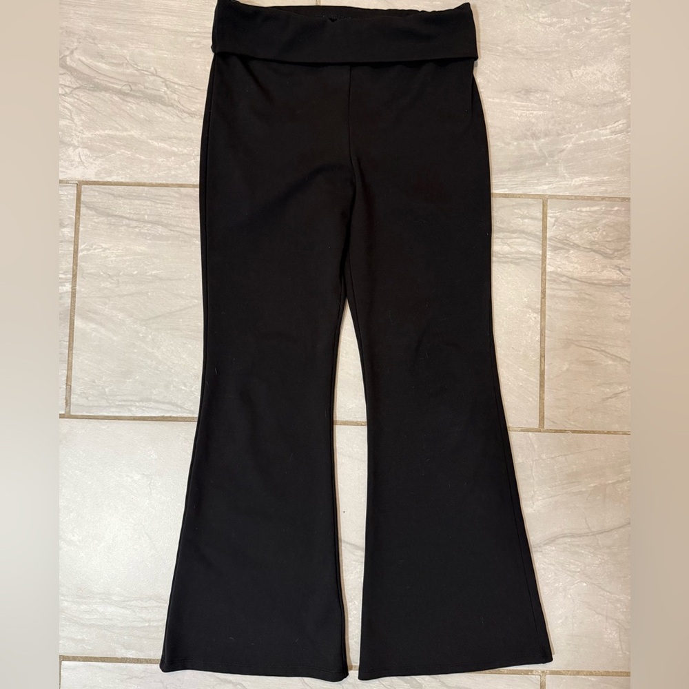 Art Class Girls Foldover Waist Flare Leggings